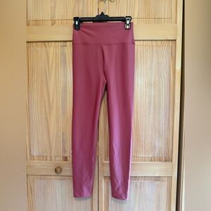 Peloton Pink High-Waisted Performance Leggings